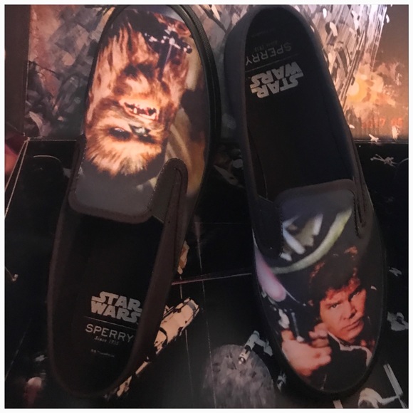 🎥 SPERRY 10.5 STAR WARS Slip on boat shoe NWB 🎥 - Picture 2 of 7